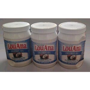 (3) 30 FL OZ LouAna Coconut Oil.